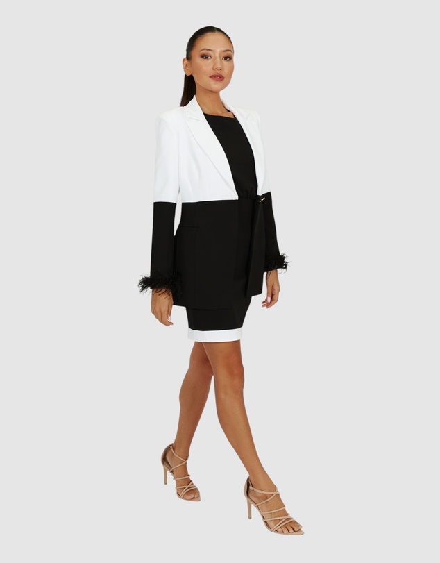 Honey and Beau - Breathless Two-Tone Jacket