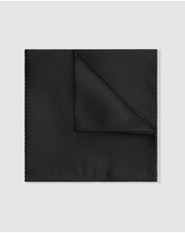 Politix - Silk Textured Two-tone Pocket Square