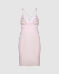 Hunkemoller - Miri Satin Lace Slipdress