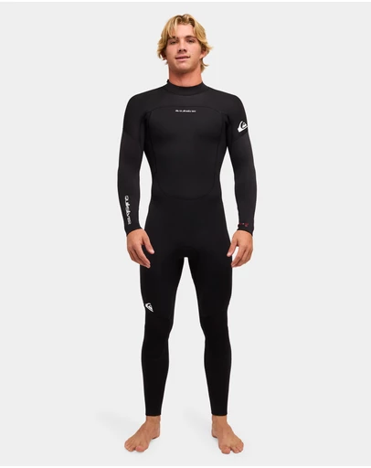 Quiksilver - Mens School Prologue 4/3mm GBS Back Zip Wetsuit