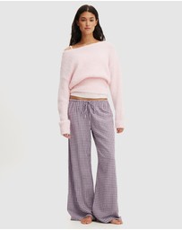 Cotton On Body - Fluffy Off The Shoulder Knit Jumper