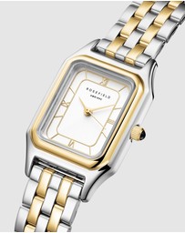 Rosefield - Ivy White Gold Silver Duotone Bracelet Watch