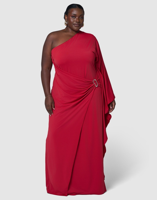 Pink Dusk by Curve Project - Angel Maxi Dress
