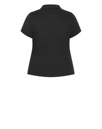City Chic - Polo Rib Tee