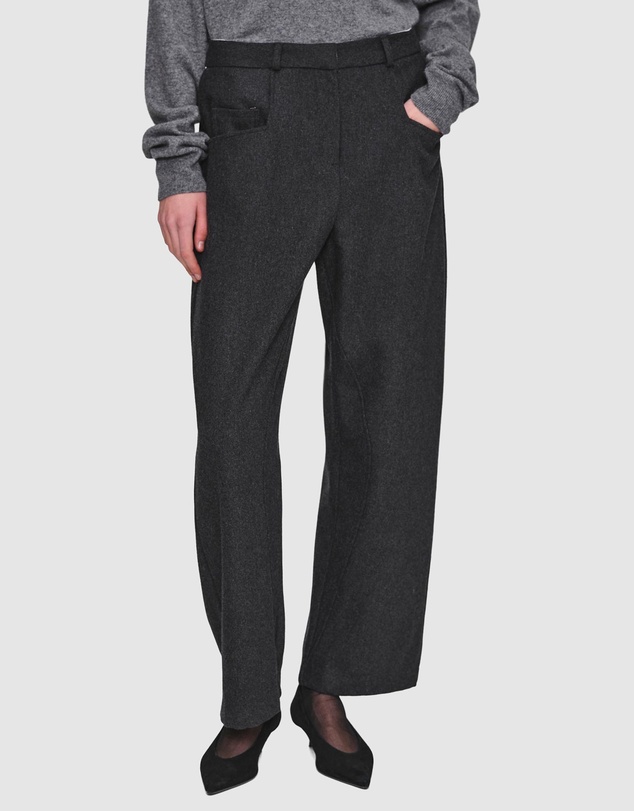 Source Unknown - Roanna Wool-Blend Trousers