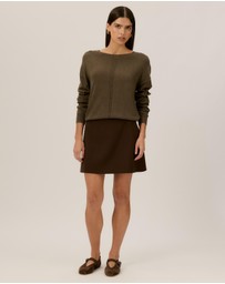 Tussah - Grace Boat Neck Jumper