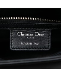 Pre-Loved by Azura Reborn - Pre-Loved Medium Calfskin Dragonfly Embellished Lady Dior
