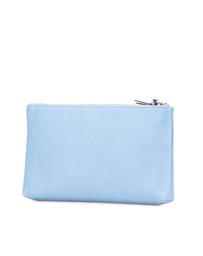 Pre-Loved by Azura Reborn - Pre-Loved gucci Textured Leather Pouch with Zip Closure for Accessories Storage and Organization