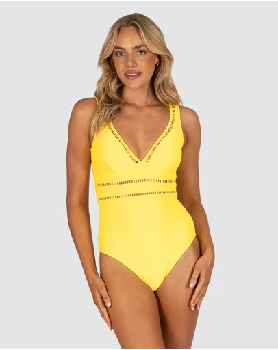 Baku Swimwear - Rococco Longline One Piece Swimsuit