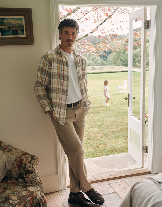 Country Road - Regular Fit Linen Check Shirt