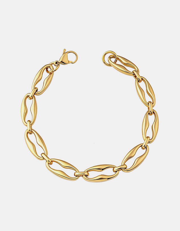 Zoe Olivia - Waterproof Muse Oval Link Bracelet