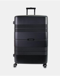 Pierre Cardin - Pierre Cardin 80cm Large Travel Hard Shell Suitcase