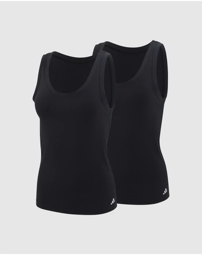 adidas Sportswear - 2 Pack Active Modal Comfort Tank Top With Cotton