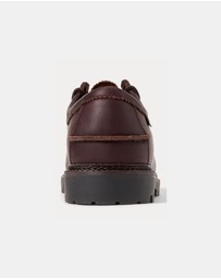 Polo Ralph Lauren - Jett Lug-Sole Leather Moc-Toe Shoes - Men's