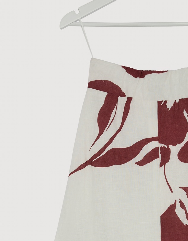 Revibe - Repaired Minima Esenciales Marlowe Linen Strapless Maxi Dress - AU 8