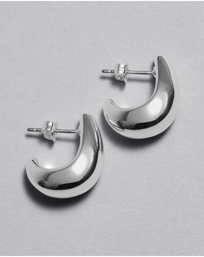 & Other Stories - Curved Earrings
