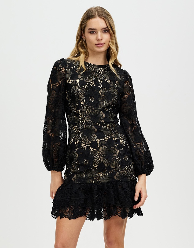 Romance by Honey and Beau - Paris Puff Sleeve Dress