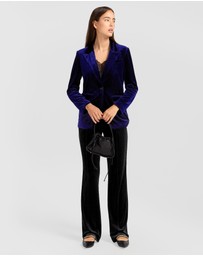 Belle & Bloom - Eternity Oversized Velvet Blazer