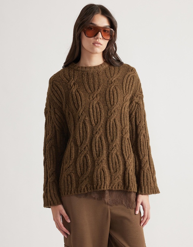Decjuba - Miranda Cable Knit Jumper