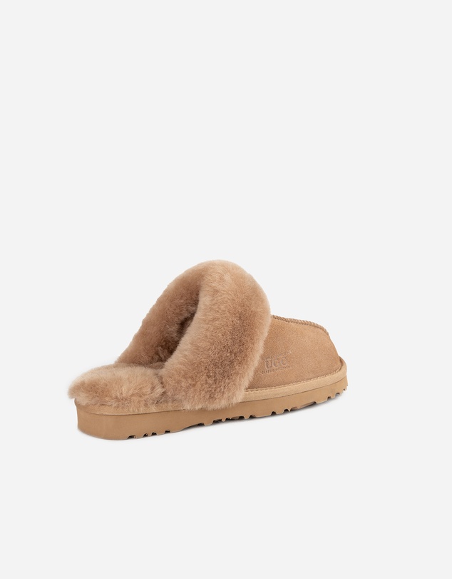 Ozwear Connection Uggs - Ugg Slippers Premium Australia Sheepskin Unisex Scuffette Suede