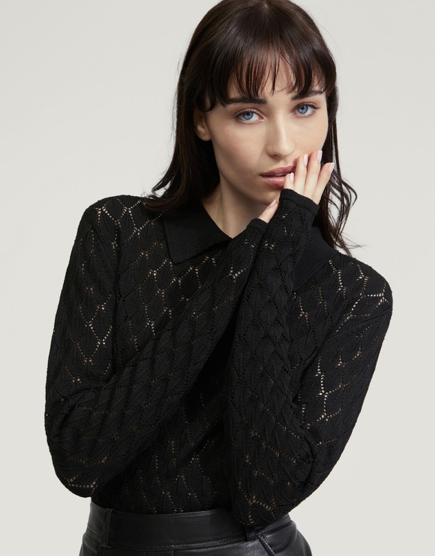 Oxford - Hana Polo Neck Knit