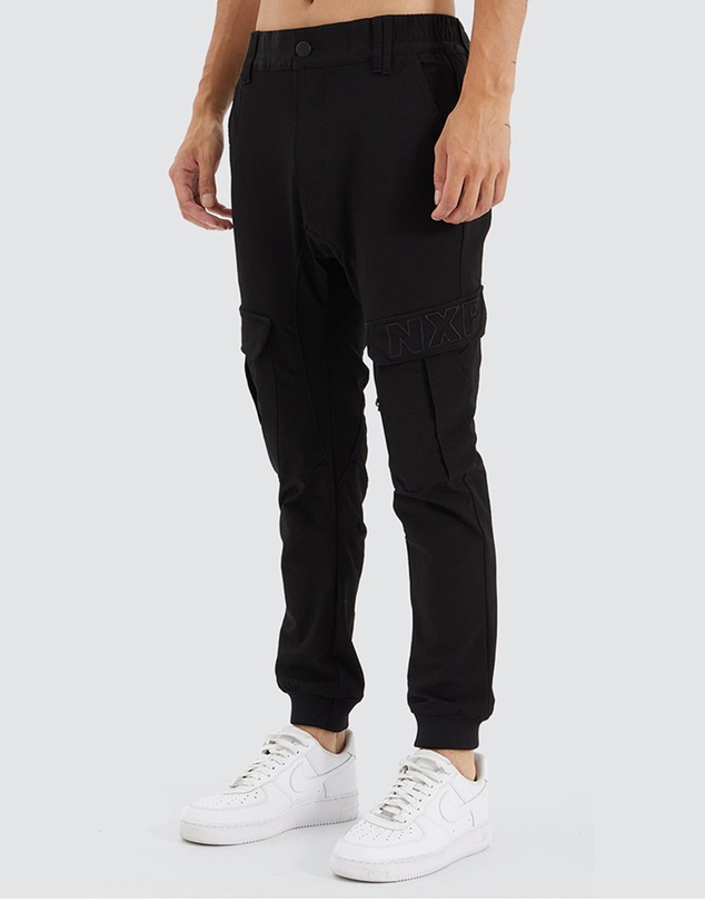 Nena & Pasadena - F150 Slim Nylon Cargo Joggers