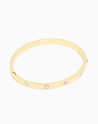 Lovisa - Gold Plated Diamante Hinge Bangle