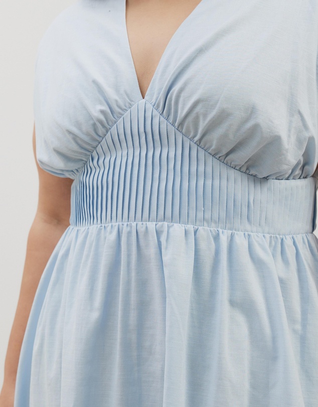 Atmos&Here Curvy - Zara Waisted Midi Dress