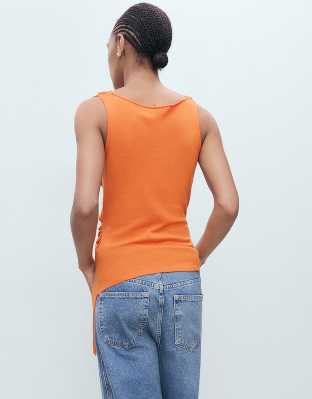 M.N.G - Draped Knit Top