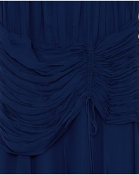 Revibe - Repaired Shona Joy Romy High Neck Maxi Dress - AU 14
