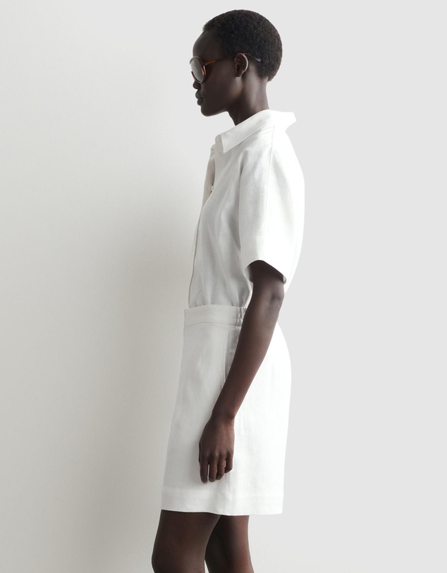 COS - Tailored Elasticated Linen Shorts