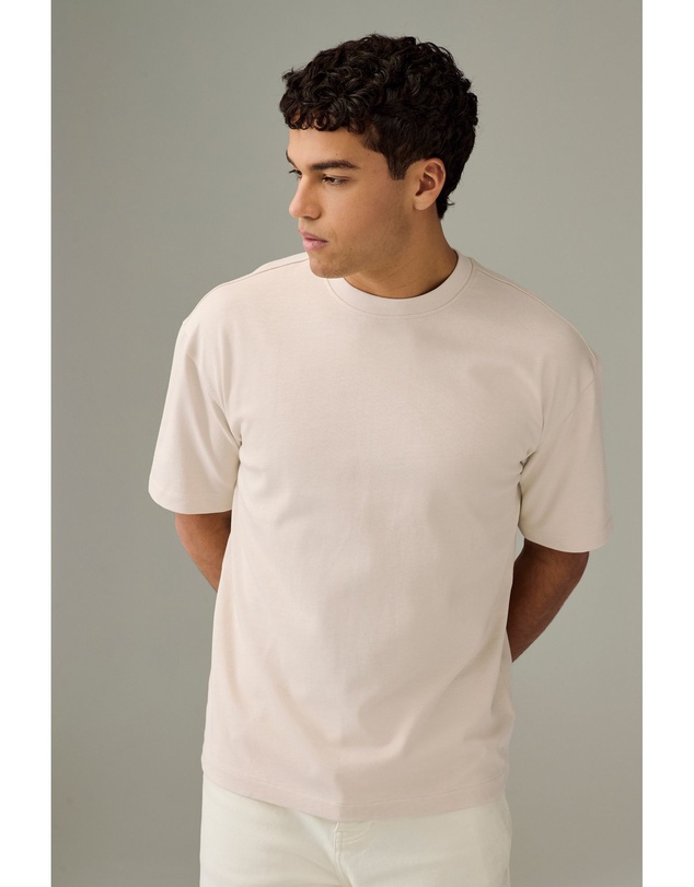 NEXT - Heavyweight 100% Cotton T-Shirts 3 Pack Relaxed Fit