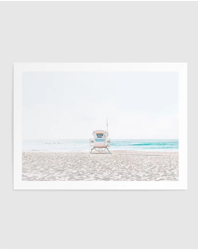 Olive et Oriel - Pray for Surf Art Print
