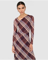 Staple the Label - Arles Mesh Midi Dress