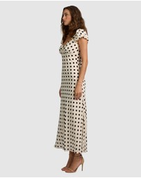 Honey and Beau - Franca Sleeve Midi Dress