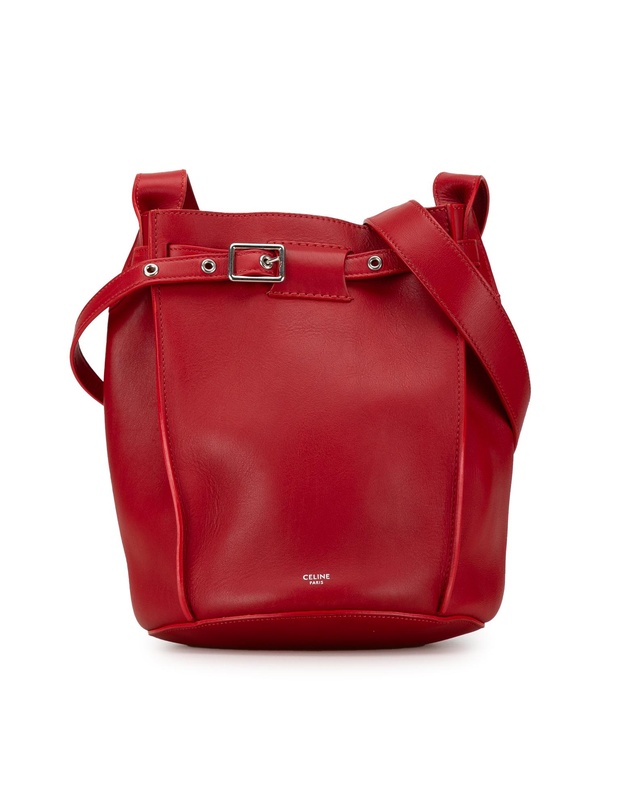 Pre-Loved by Azura Reborn - Pre-Loved Leather Big Bag Bucket Crossbody