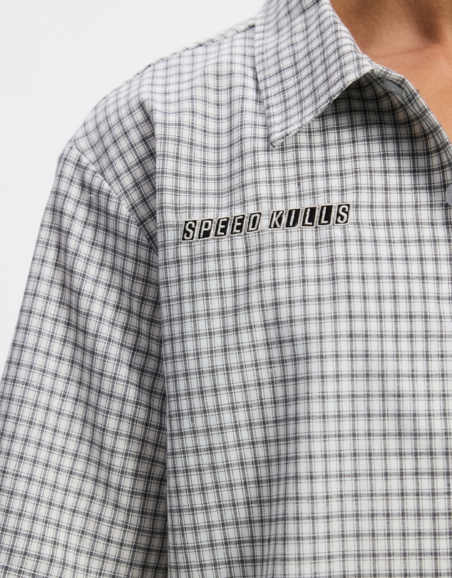 Thrills - Super Charged Short Sleeve Check Work Shirt