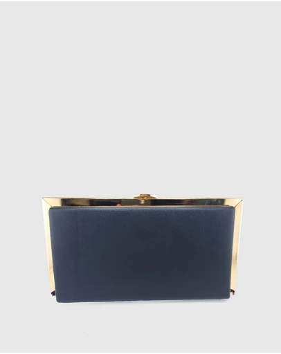Izoa - Amanda Clutch Black