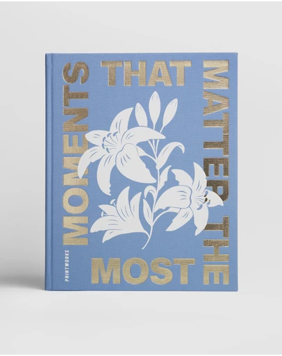 Printworks - Printworks Photo Album-Moments That Matters The Most-Blue