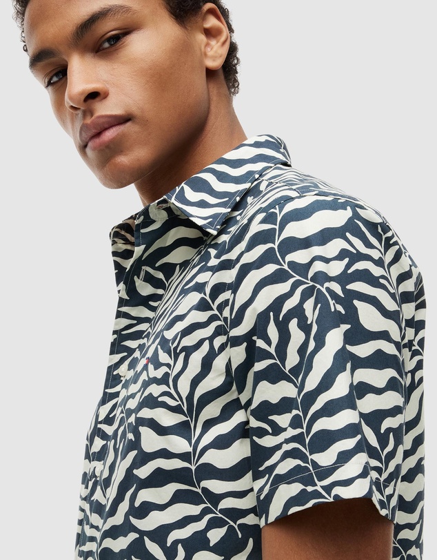 Tommy Hilfiger - Regular Fit Paper Touch Short Sleeve Shirt