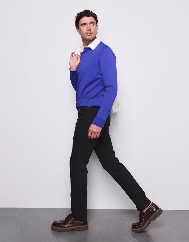 Sportscraft - Long Sleeve Rugby Polo