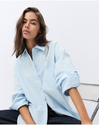 UNISON - Oversized Oxford Shirt