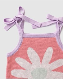 WITH LOVE FOR KIDS - Frills Knitted Dress - Kids
