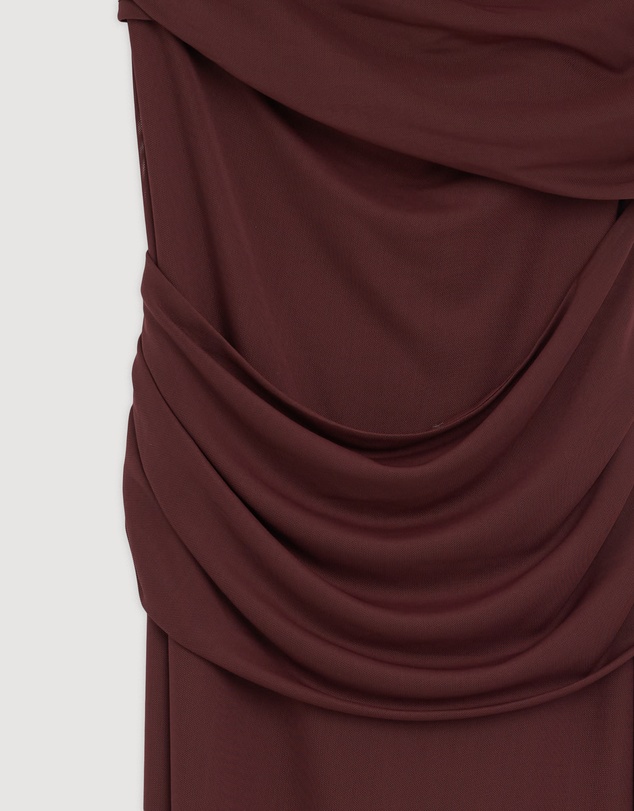 Revibe - Repaired CHANCERY Margot One Shoulder Drape Maxi Dress - AU 16