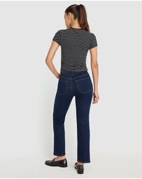 Good American - Good Legs Straight Jeans