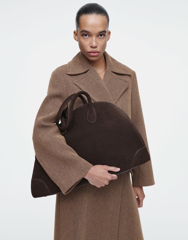 COS - Studio Bowling Bag Suede