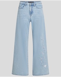 Karl Lagerfeld - KL x Disney Wide Leg Jeans