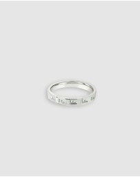 Ichu - Personalised Letter F Ring