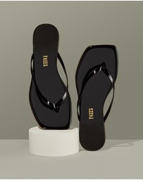 Tkees - Lily Square-Toe Gloss Sandals
