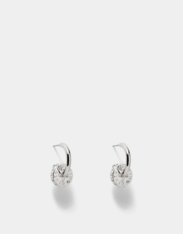 MIMCO - Signatura Charm Hoop Earrings